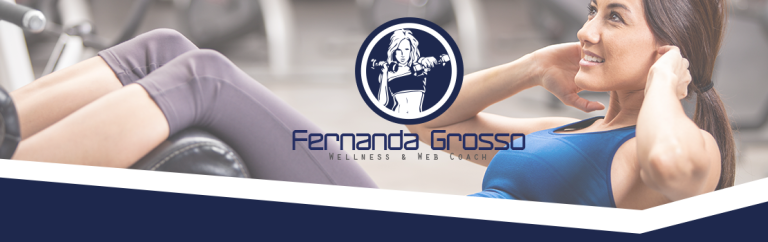 Novo Logotipo da Fernanda Grosso – Wellness & Web Coach